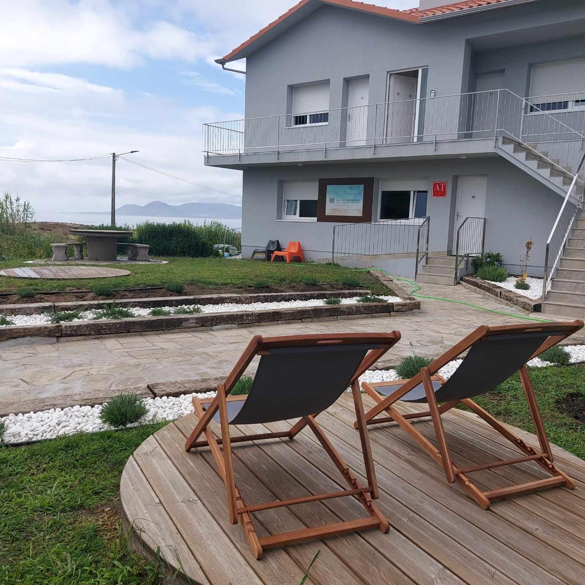 Appartamento Mar De Queiruga 02 Xeiteira Porto do Son Esterno foto